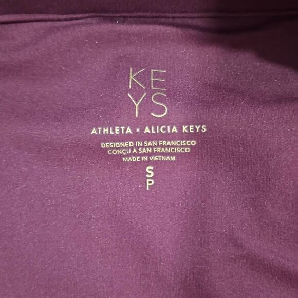 Athleta x Alicia Keys Small Goddess Bodysuit Red Spiced Jumpsuit Womens 450639 - Picture 5 of 11